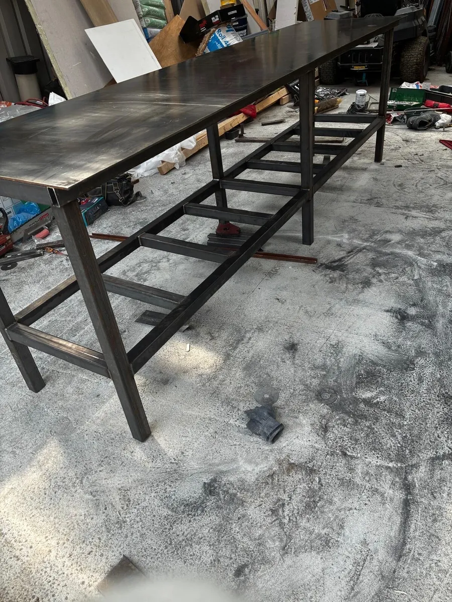 Steel work table - Image 4