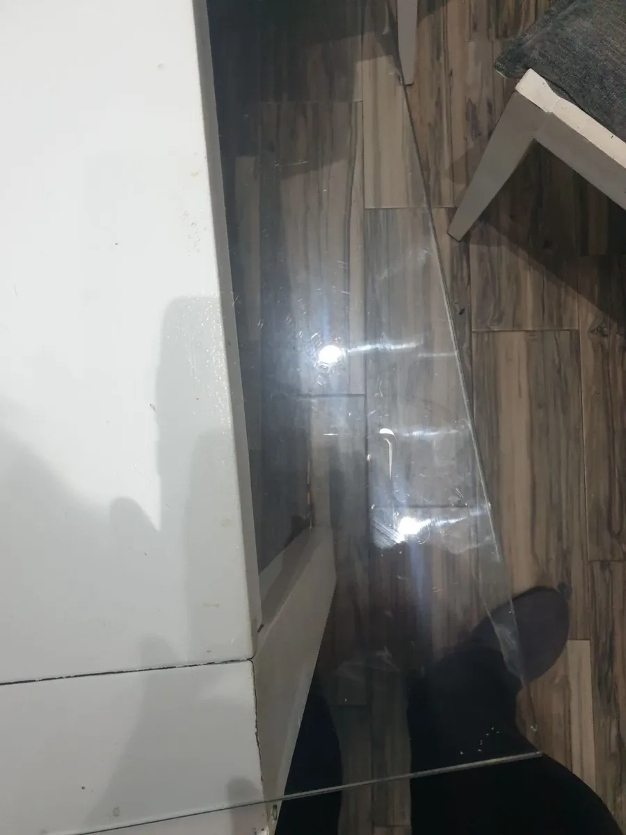 Glass table top