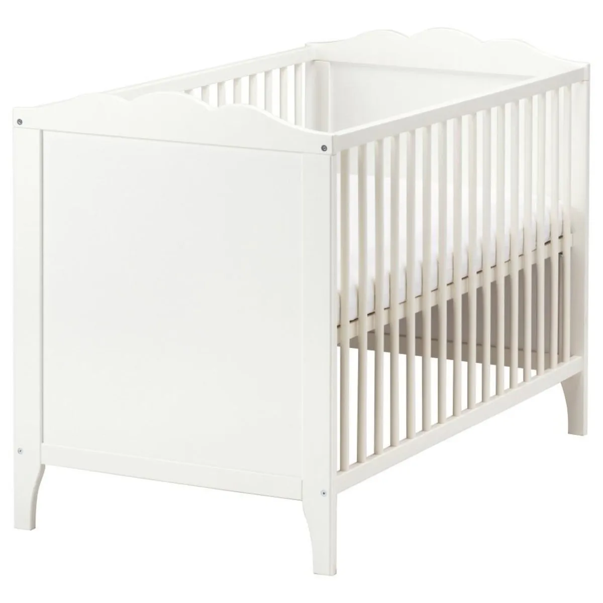 IKEA HENSVIK Baby Cot White 60x120 –Good Condition - Image 3