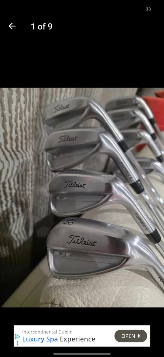 Titleist 150 Irons - Image 1