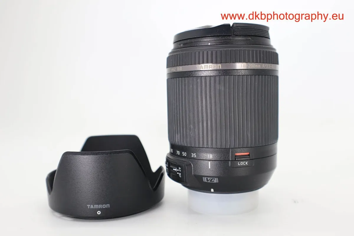 TAMRON 18-200mm F3.5-6.3 Di II VC LENS -Nikon #182 - Image 1
