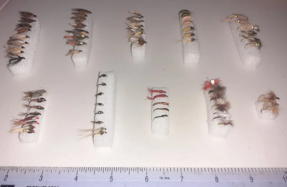 Brown trout flies 67 number