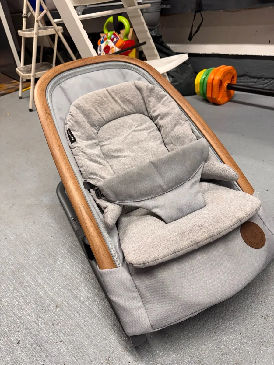 Bouncer + Walker + Travel Cot - Image 1