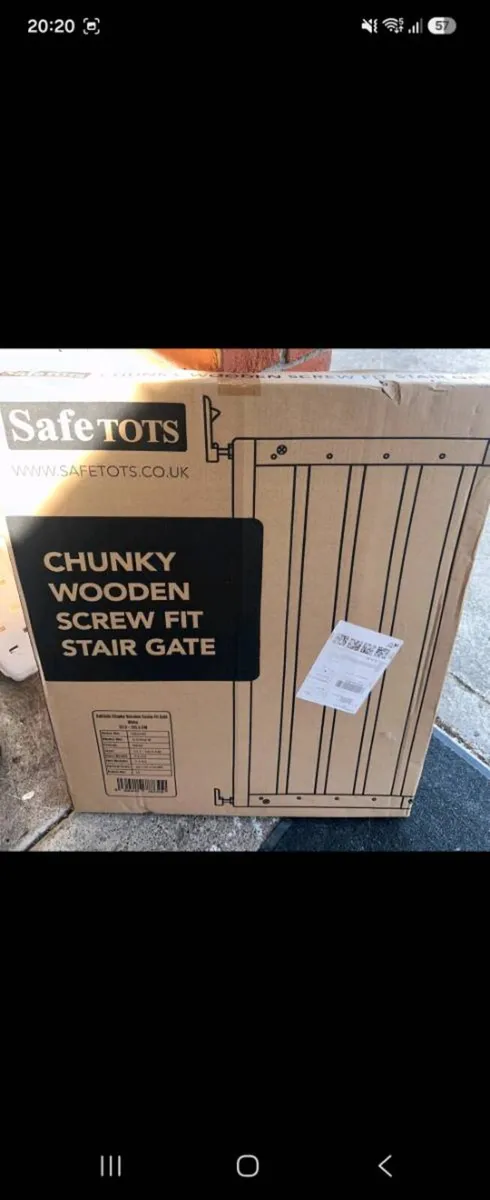 Stair Gate Wooden - Image 3
