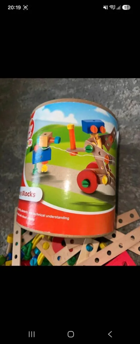 Wooden Building Toy - Image 2
