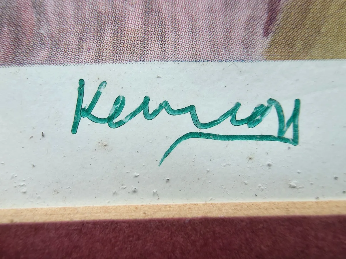 Framed Harry Kernoff RHA print - Image 3