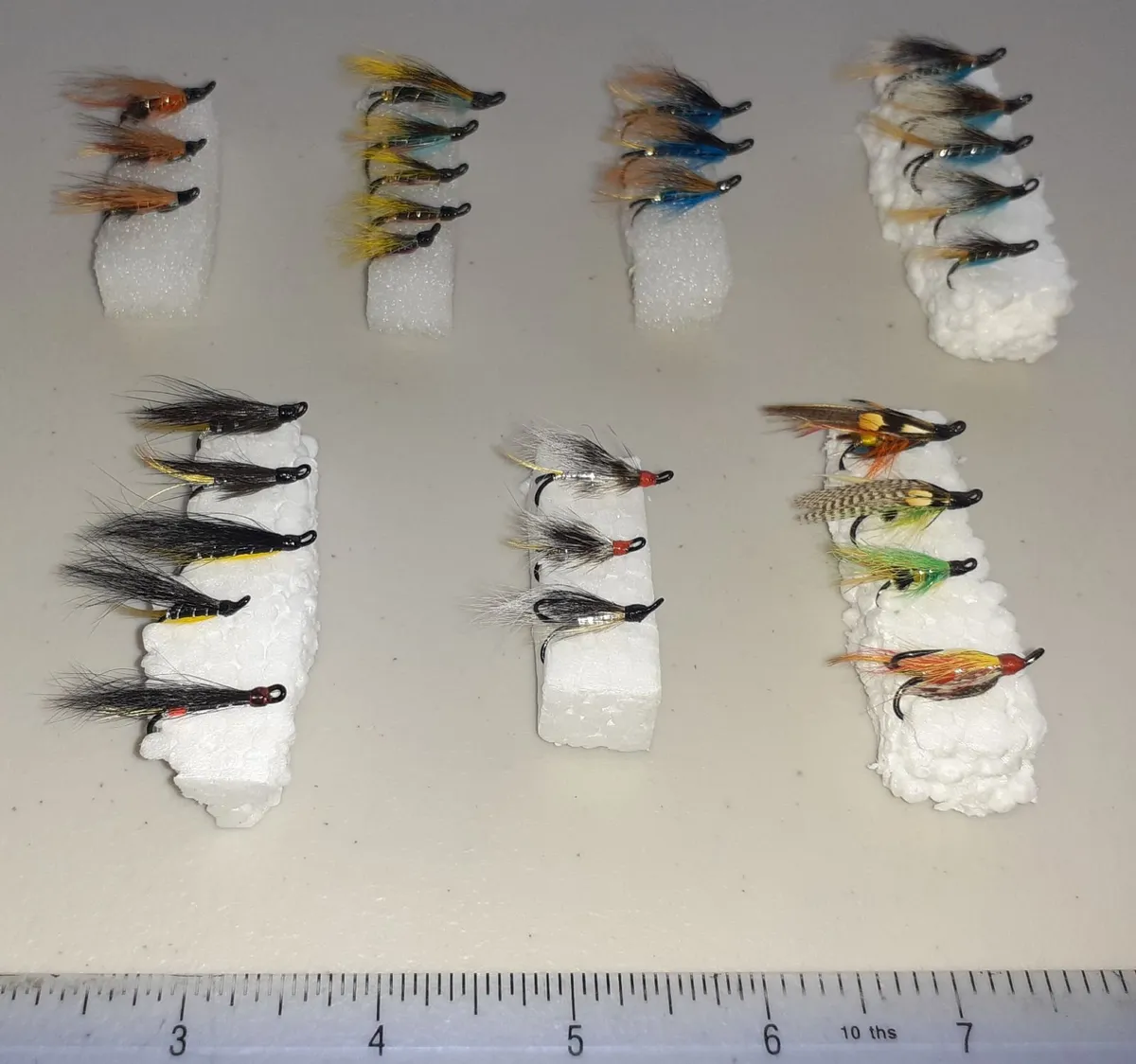 Salmon traditional flies 28 number