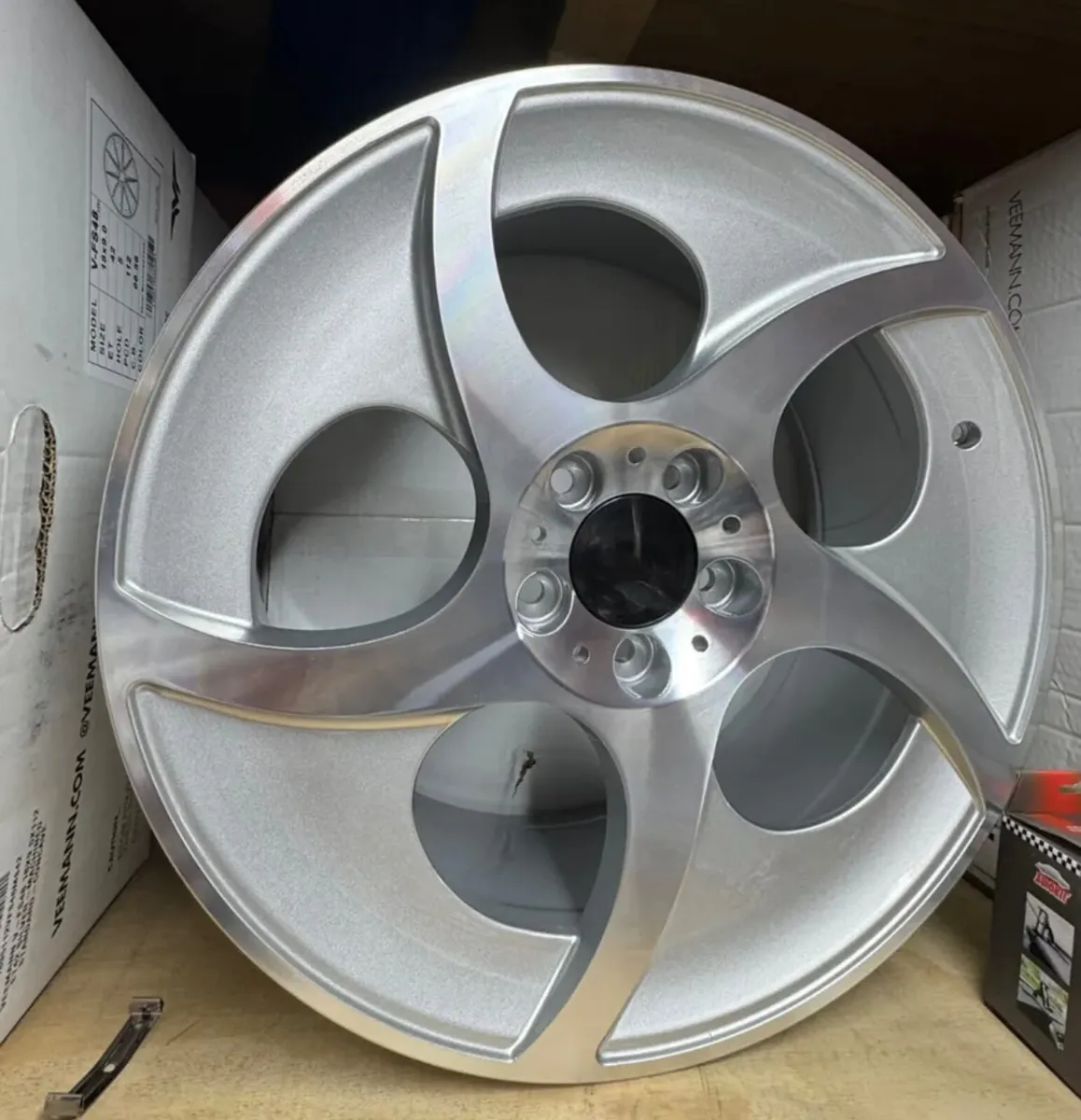 18” Alphards 5x112 alloy & tyres
