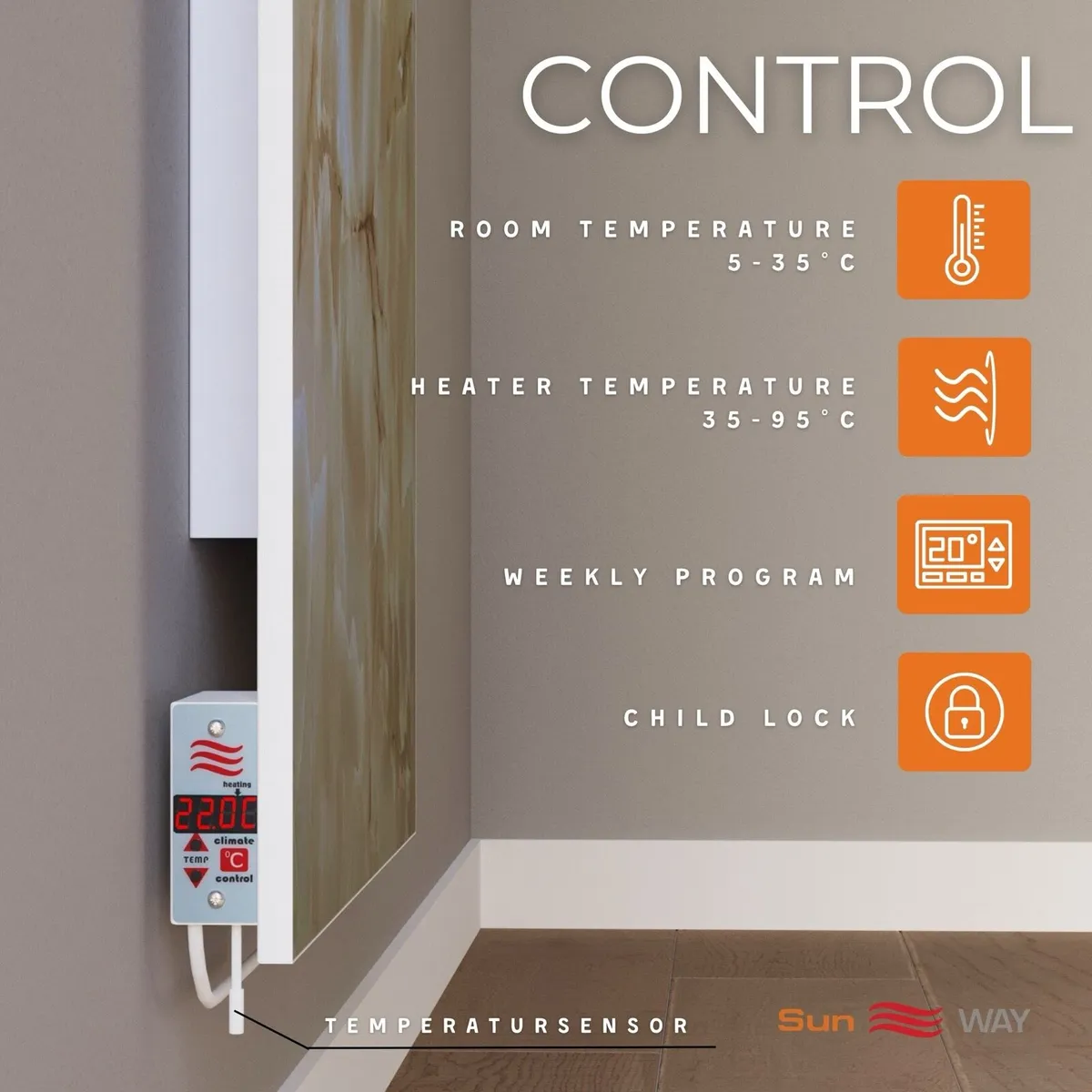 Infrared cermic heater - Image 3