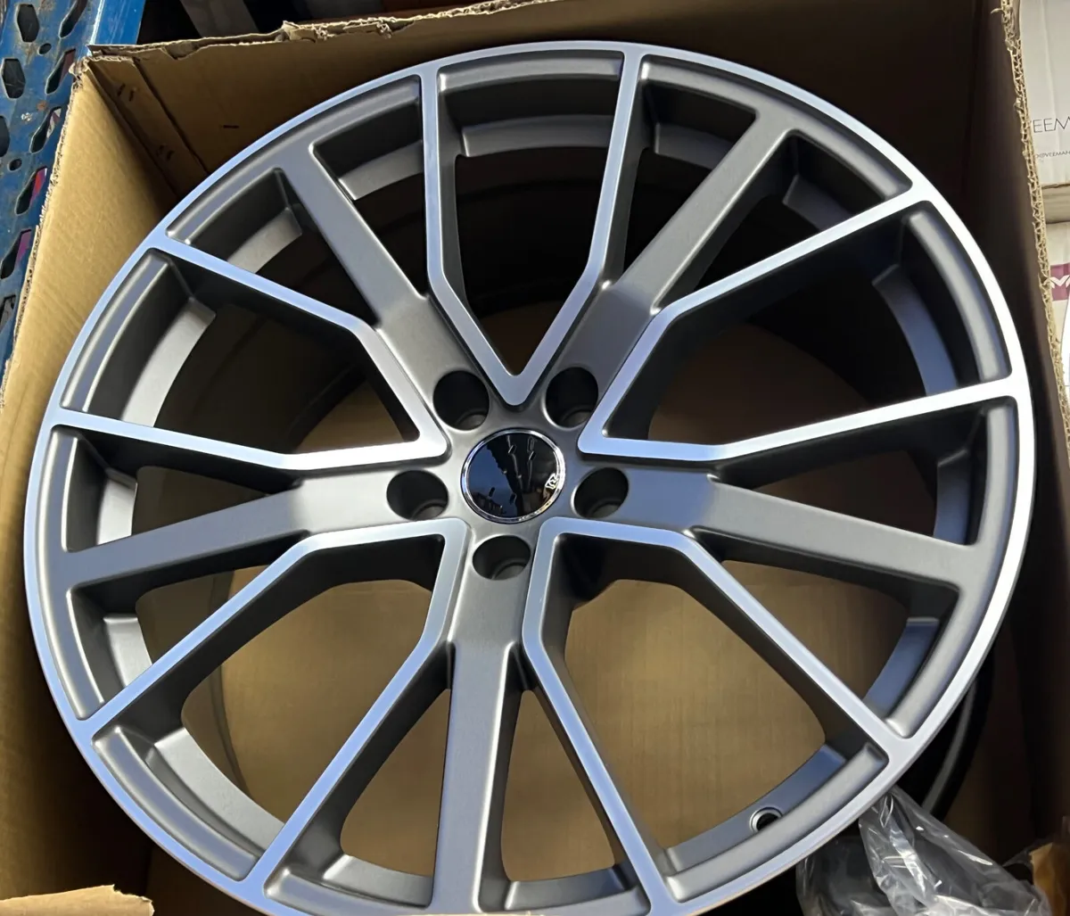 20” grey / pol rs6 5x112