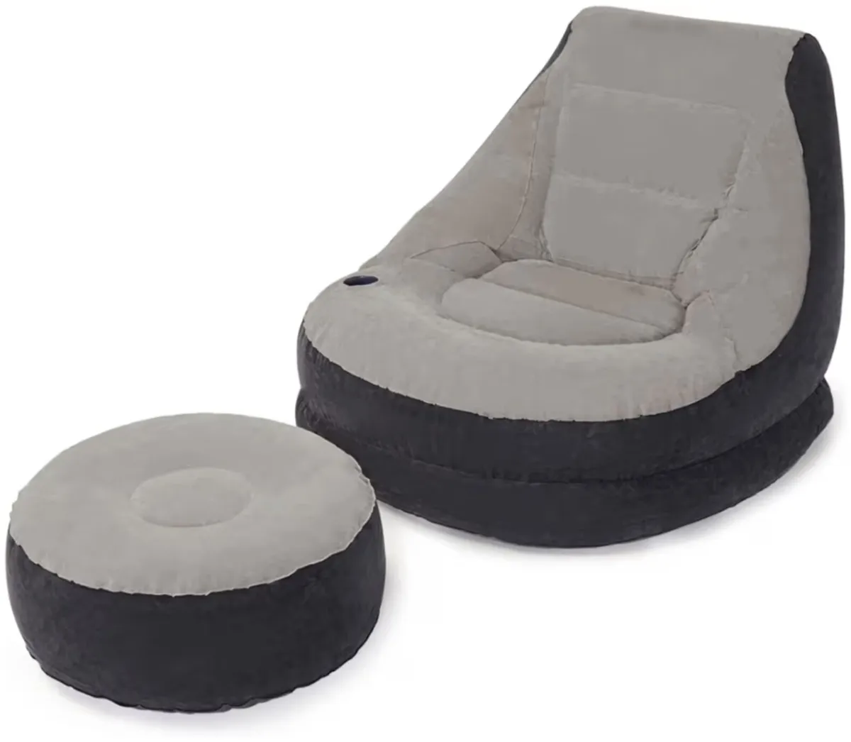 Inflatable Lounge Chair & Ottoman