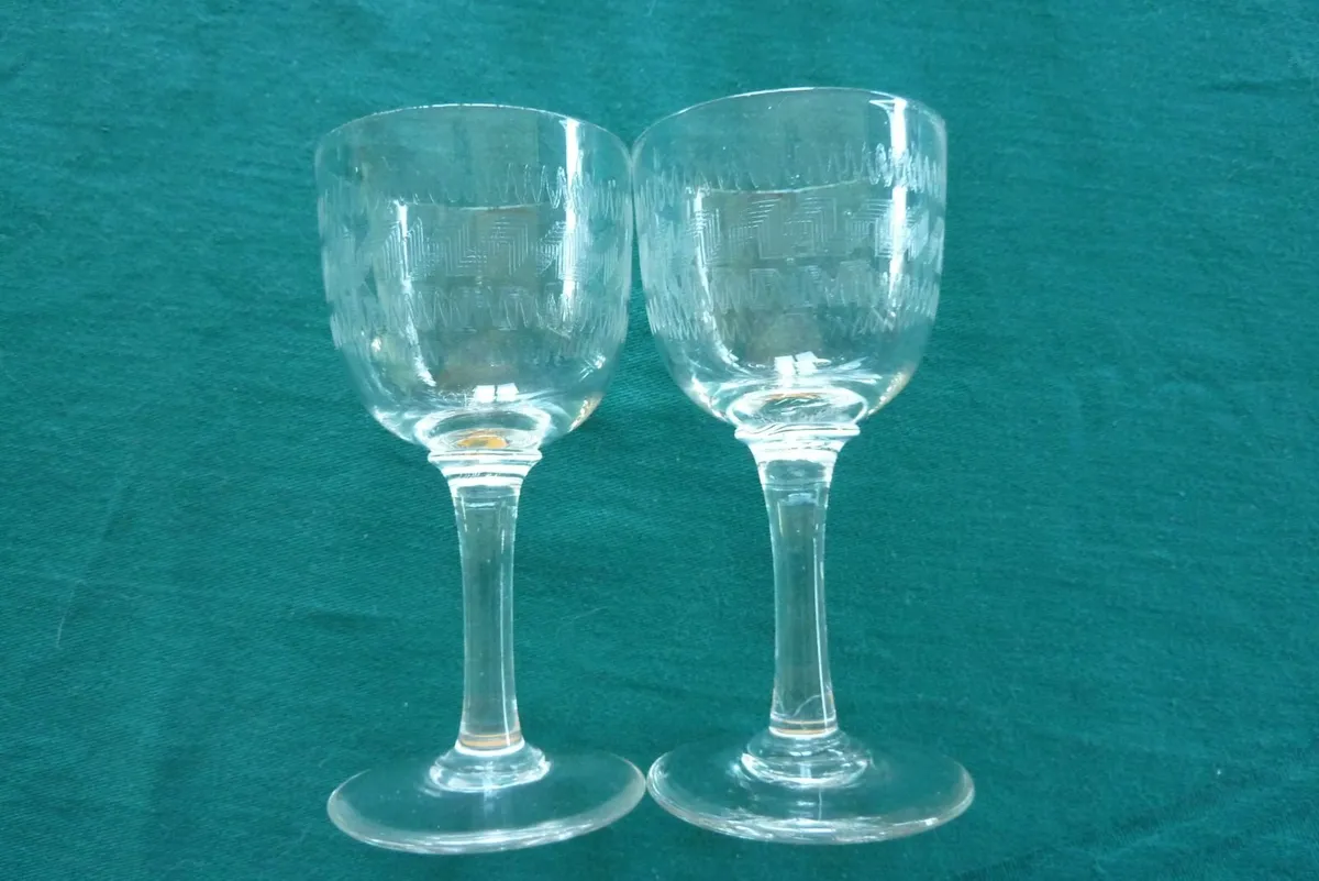 Sherry and liqueur glasses - Image 3