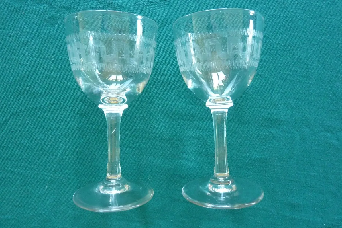 Sherry and liqueur glasses - Image 4