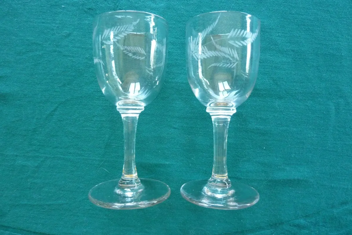 Sherry and liqueur glasses - Image 3