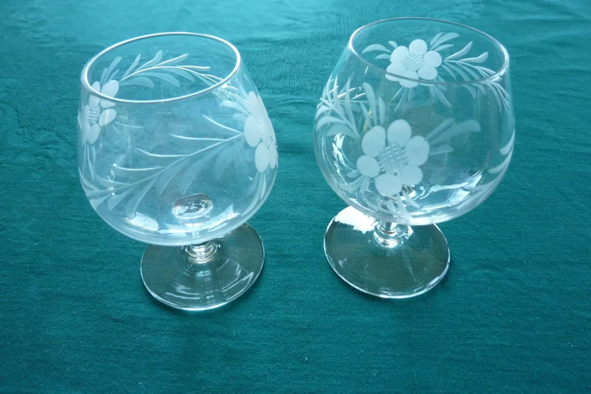 Sherry and liqueur glasses - Image 4