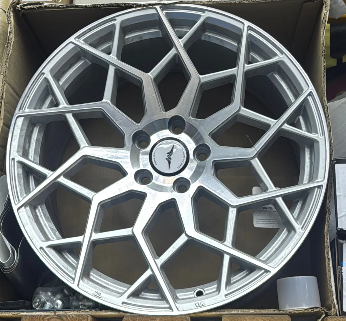 19” veemann alloy and tyres 5x112