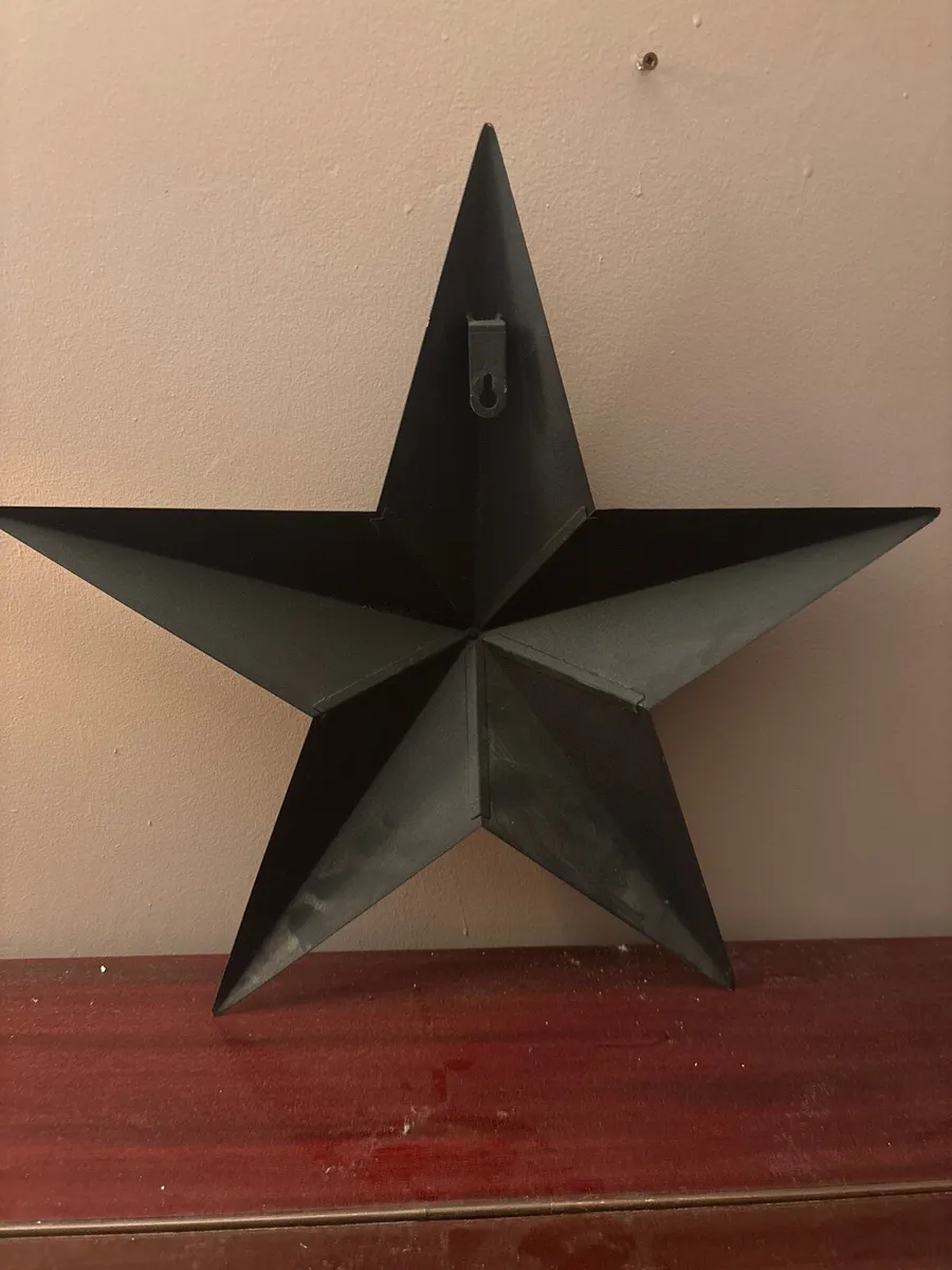 Black Metal Barn Stars ( set of 3 ) - Image 3