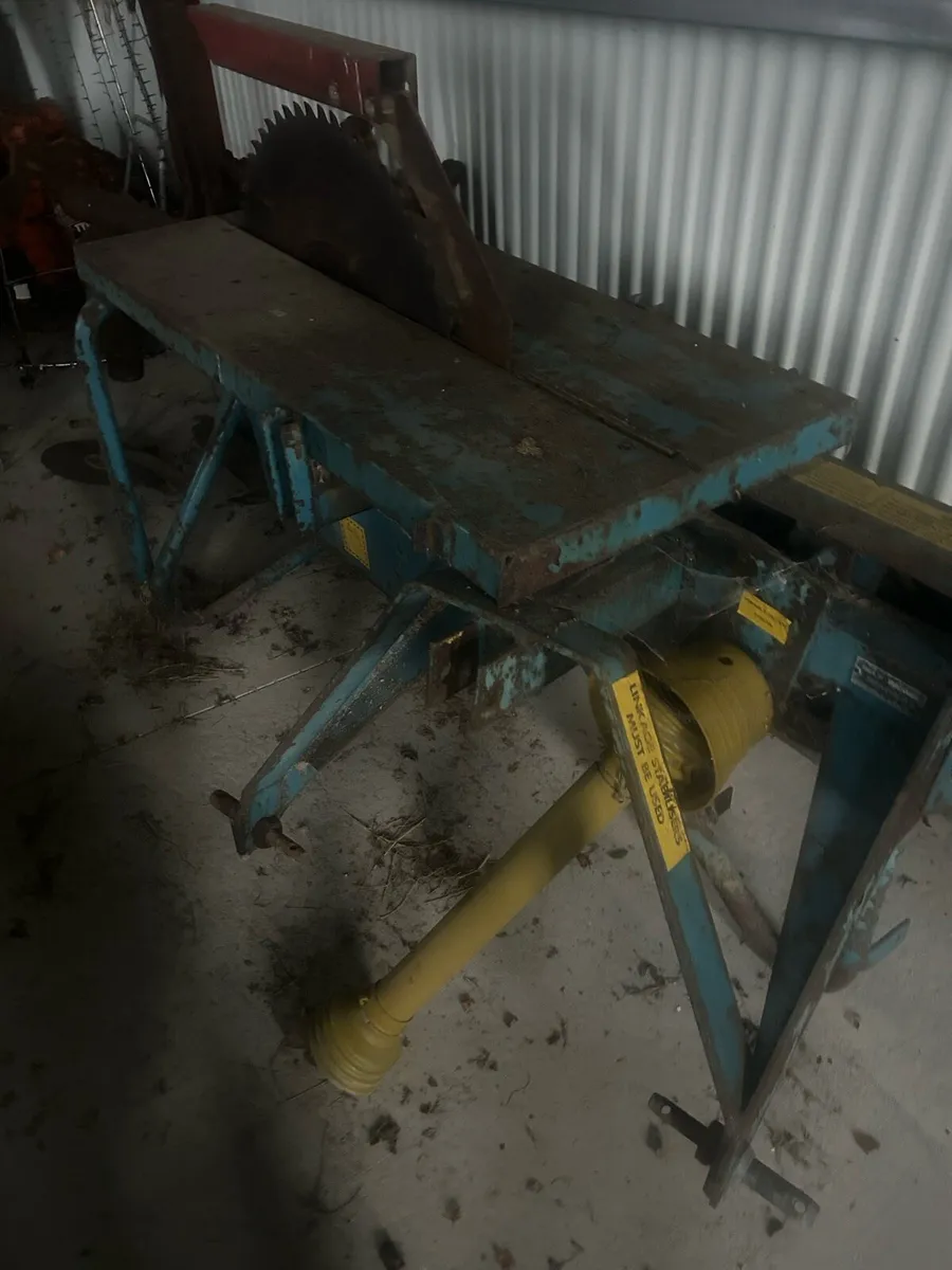 Kidd saw bench - Image 2