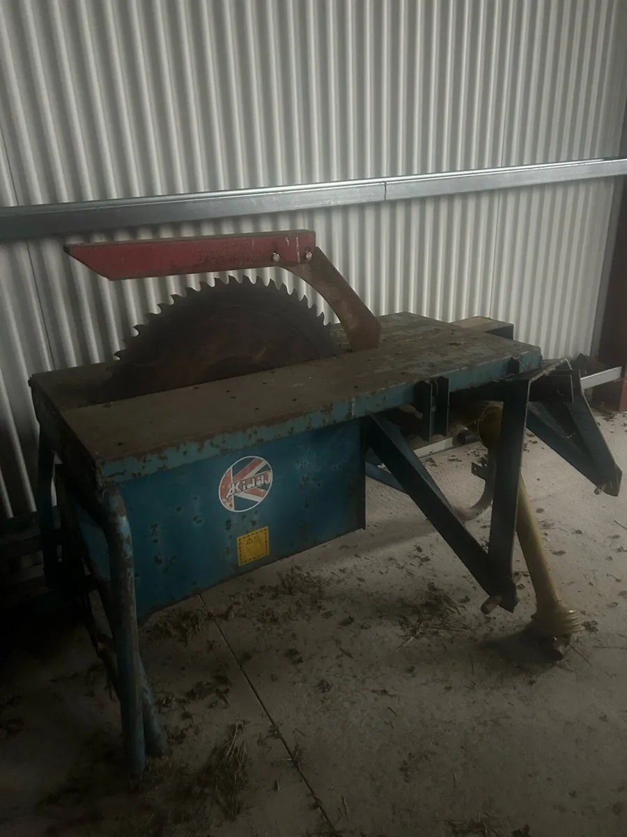 Kidd saw bench - Image 1