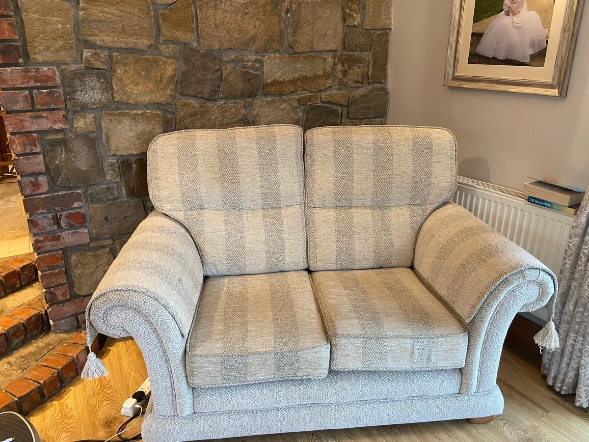 3 seater 2 seater and armchair - Image 2