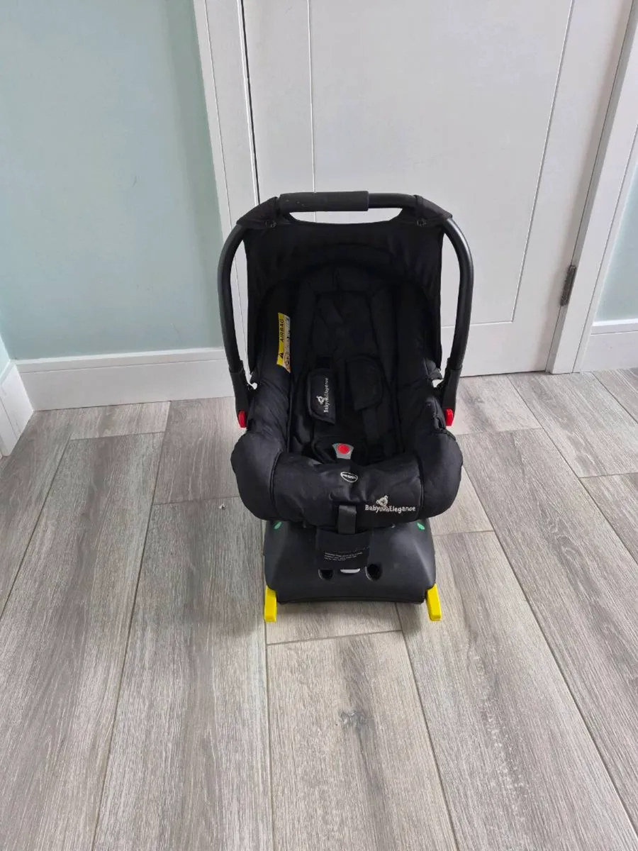 Baby elegance Cupla buggy and baby car seat - Image 3