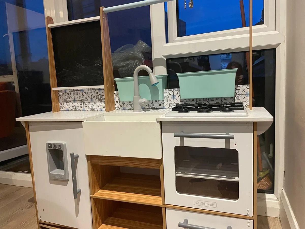 Kids play kitchen