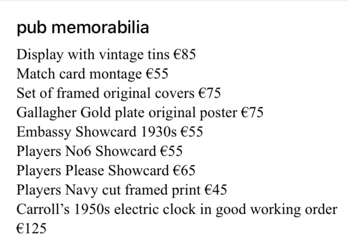 Pub Memorabilia - Image 3