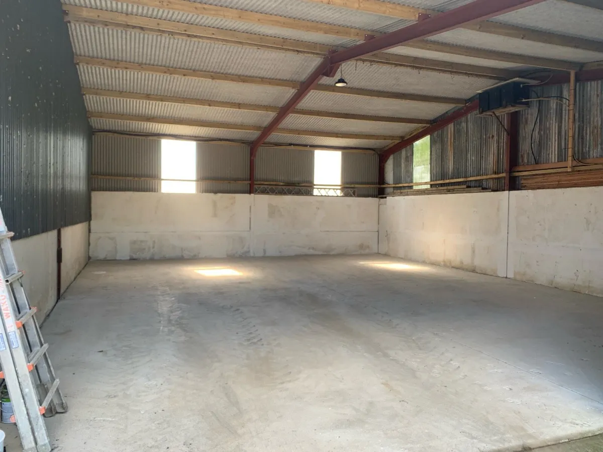 Lock up storage shead 30x40 for rent - Image 1