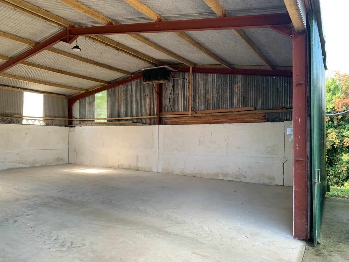 Lock up storage shead 30x40 for rent - Image 3