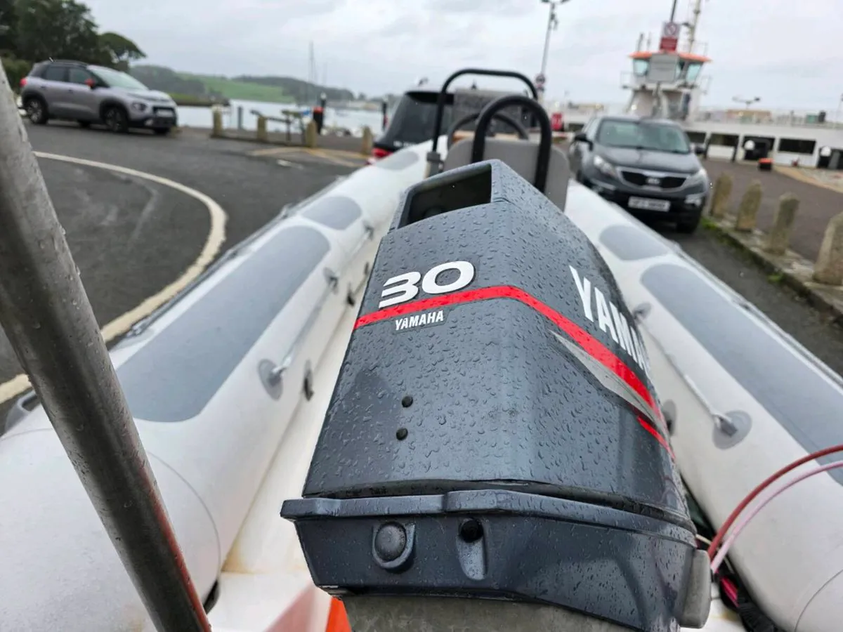 Valiant 450 4.5m RIB boat with trailer - Image 4