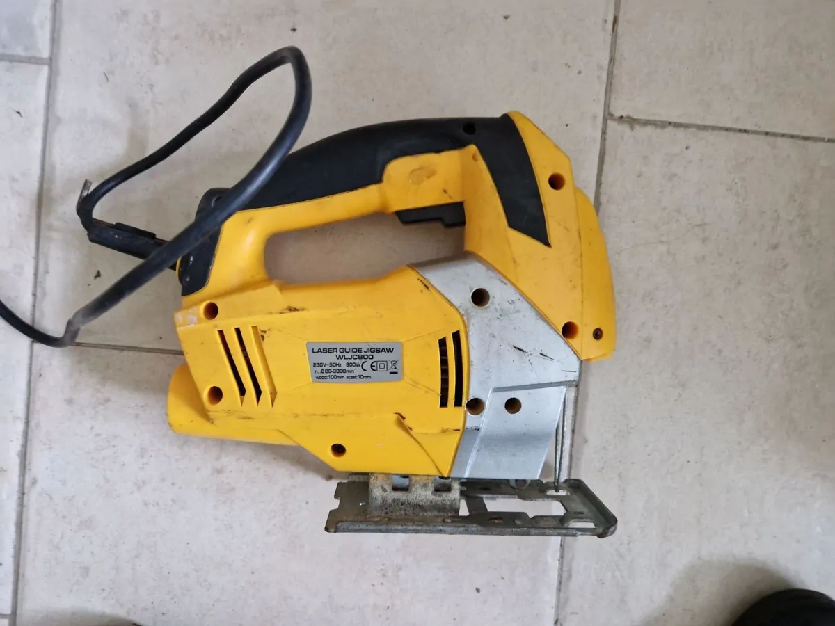 ROK Laser Guided Jigsaw WLJC800 in Carry Case - Image 2