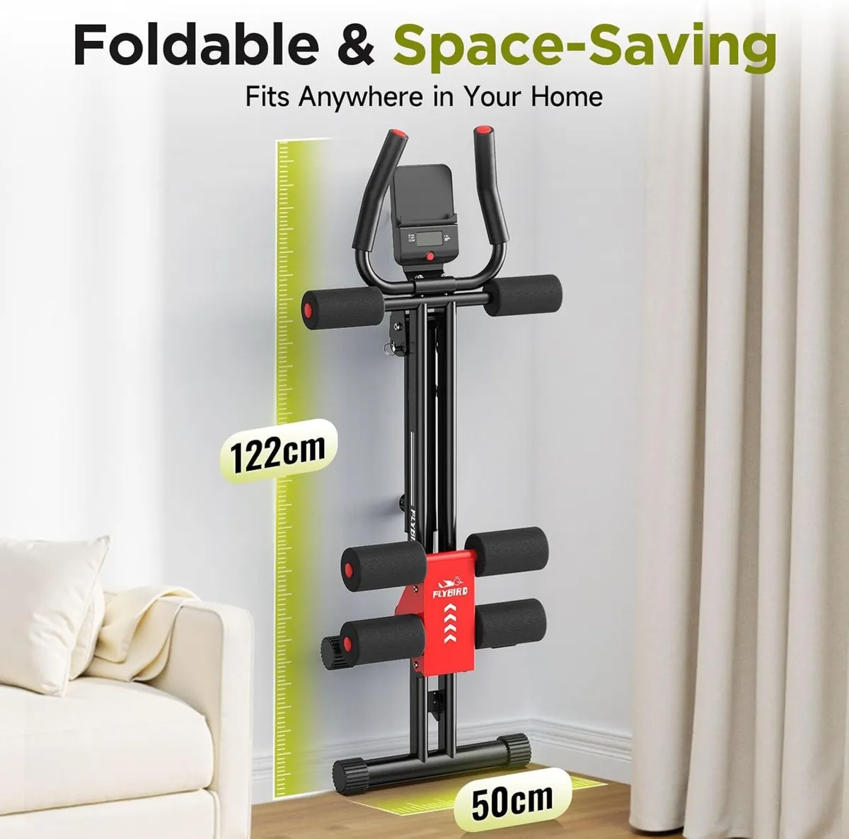 Ab Machine Adjustable Trainer for Home Gym Body - Image 3