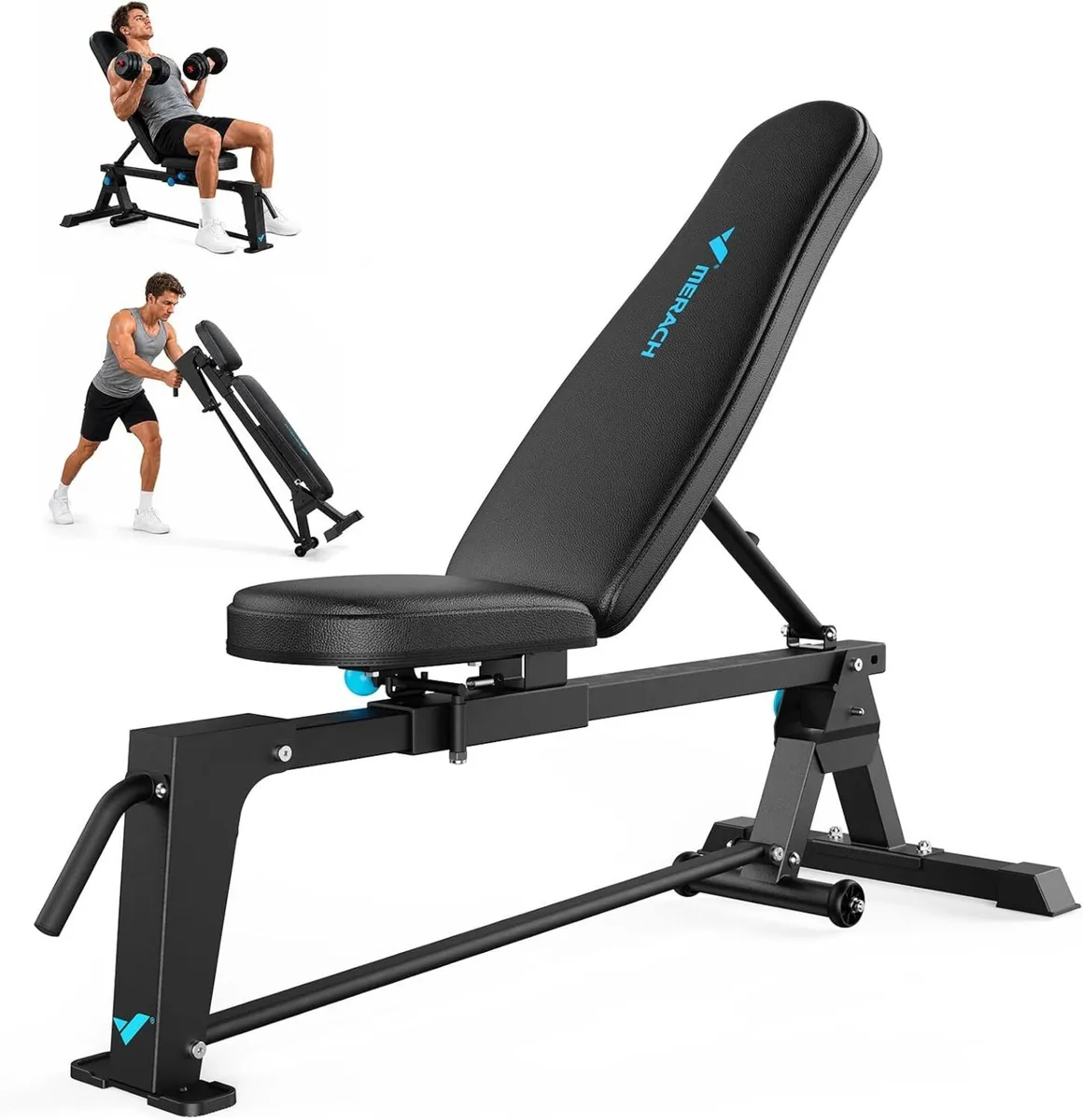 Adjustable Weight Bench Foldable 600KG Capacity - Image 1