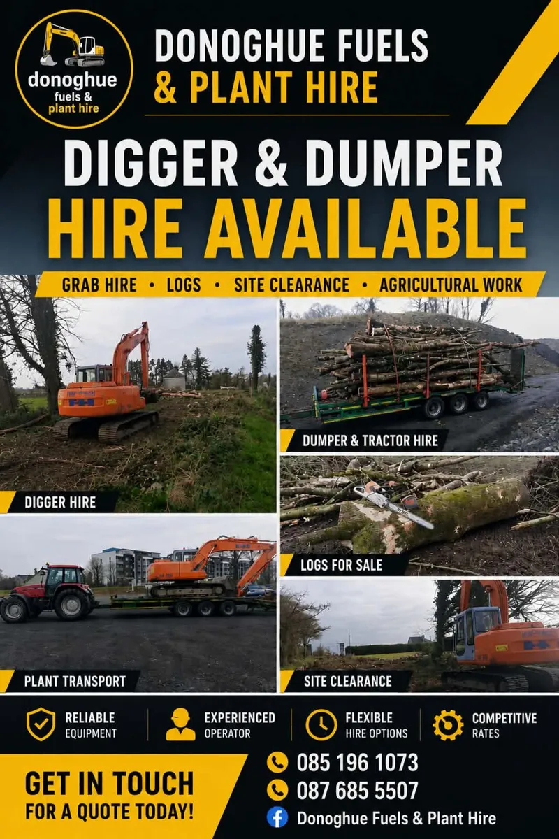 Digger and dumper hire stone cart - Image 1