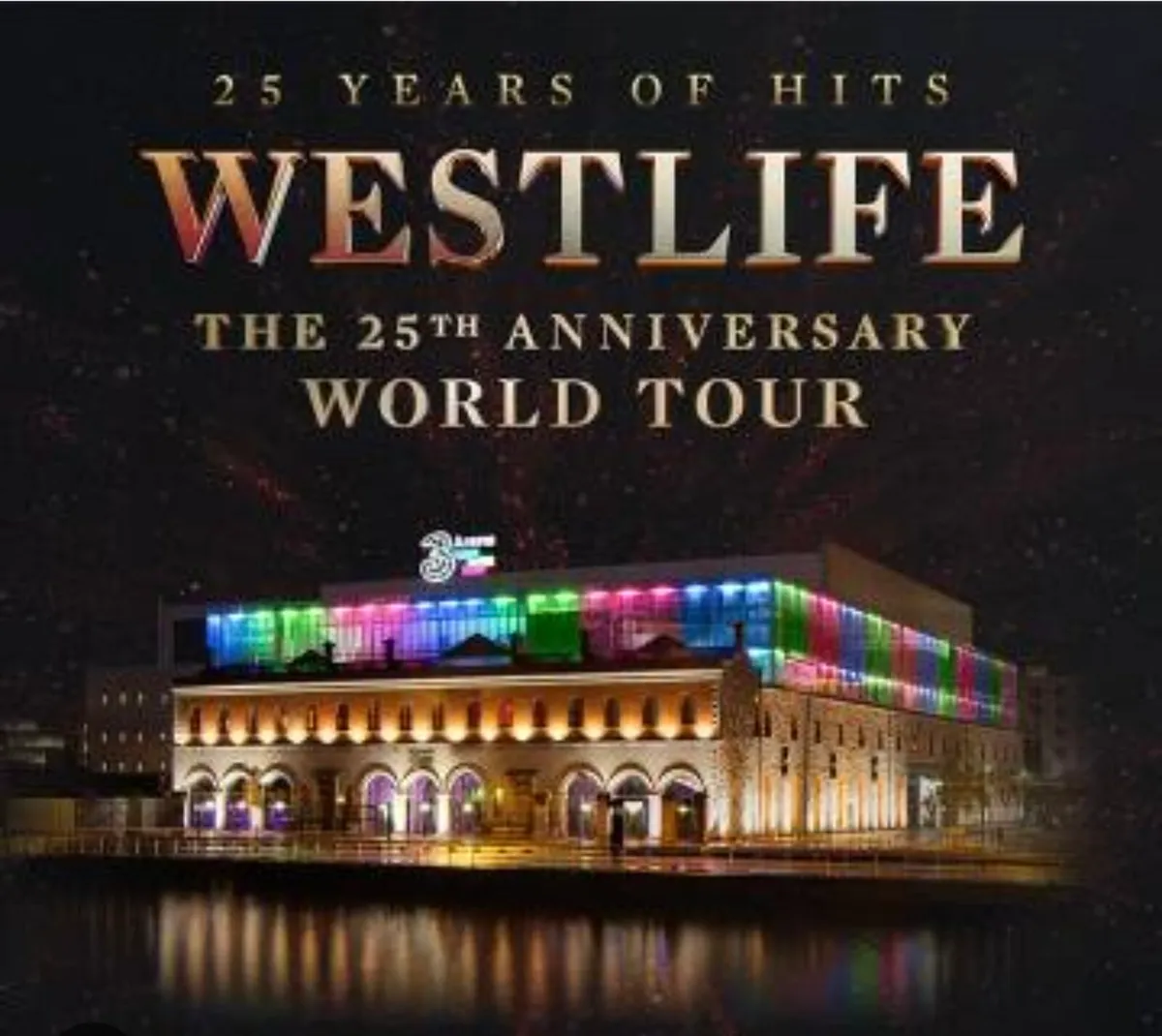 2 Westlife Tickets Thursday 10th September - Image 1