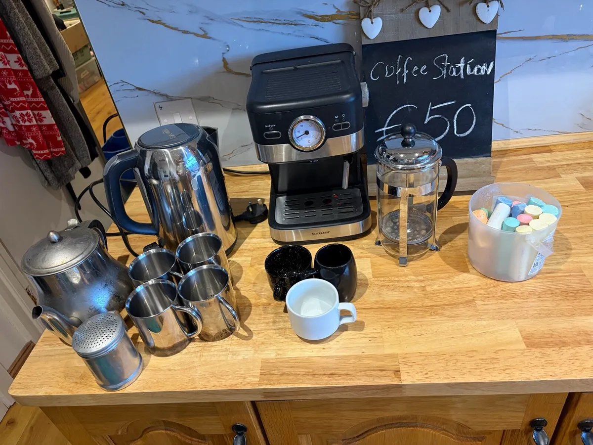 coffee station machine etc €50 bundle - Image 4