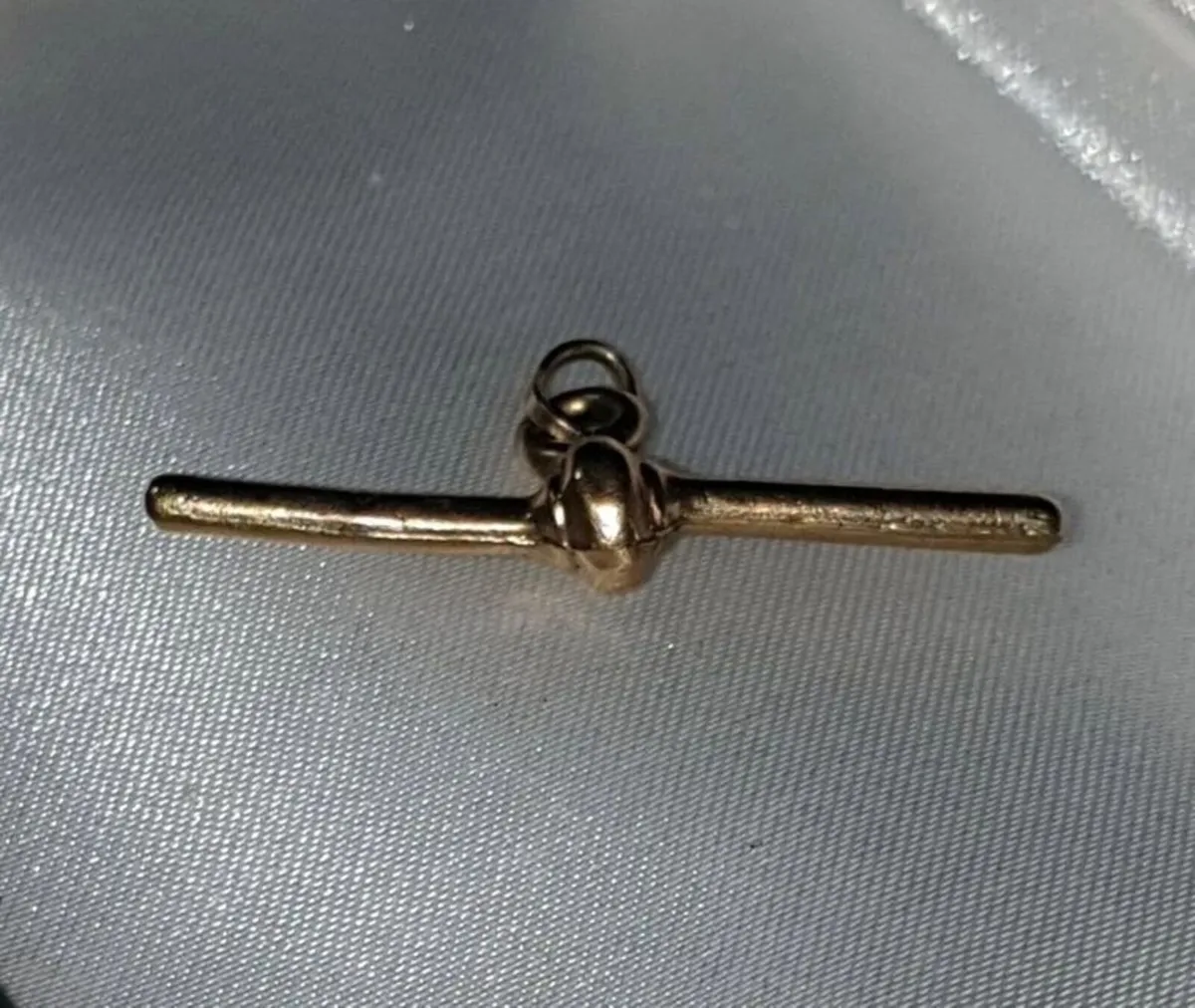 Vintage Hallmarked 9ct Gold Albert Bar - Image 2