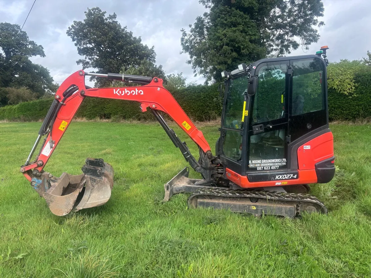 Kubota kx027-4 - Image 1