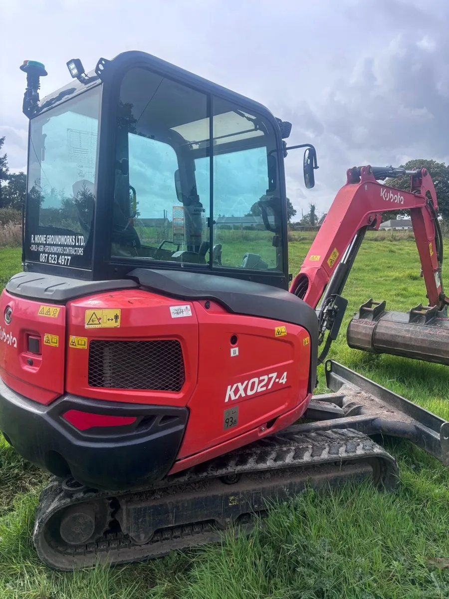Kubota kx027-4 - Image 3