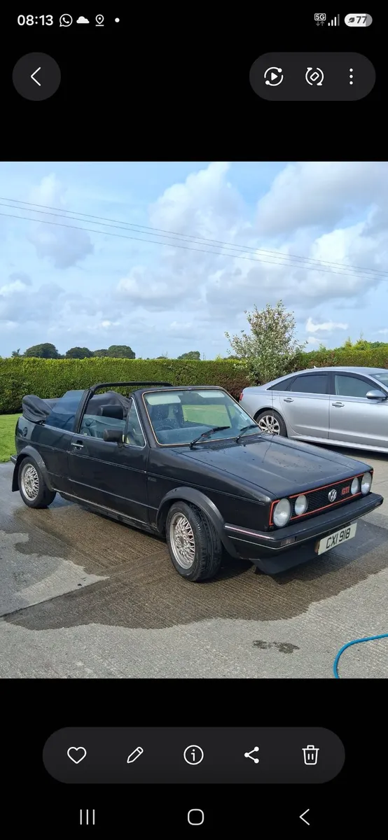 Mk1 golf cabriolet Project - Image 2