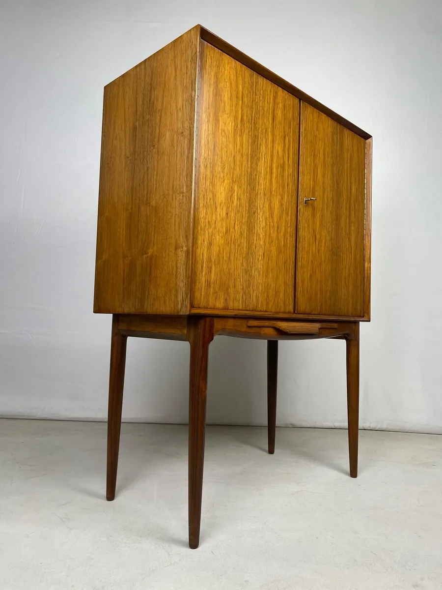 Rare Mid Century Danish Cocktail Cabinet - Image 3