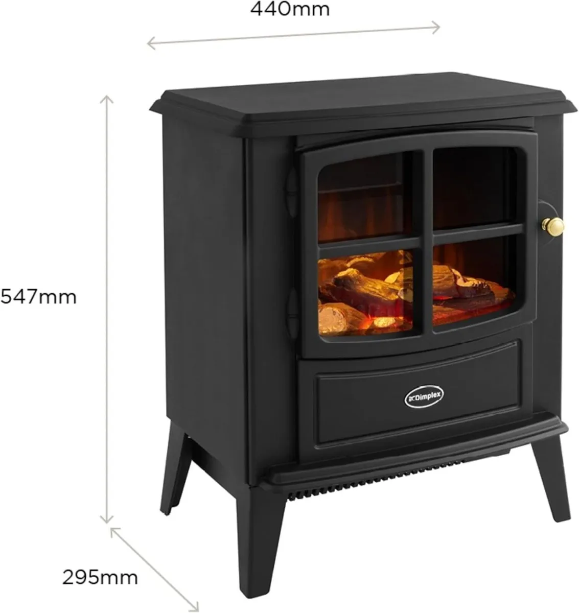 Brayford Optiflame Freestanding Electric Stove - Image 3
