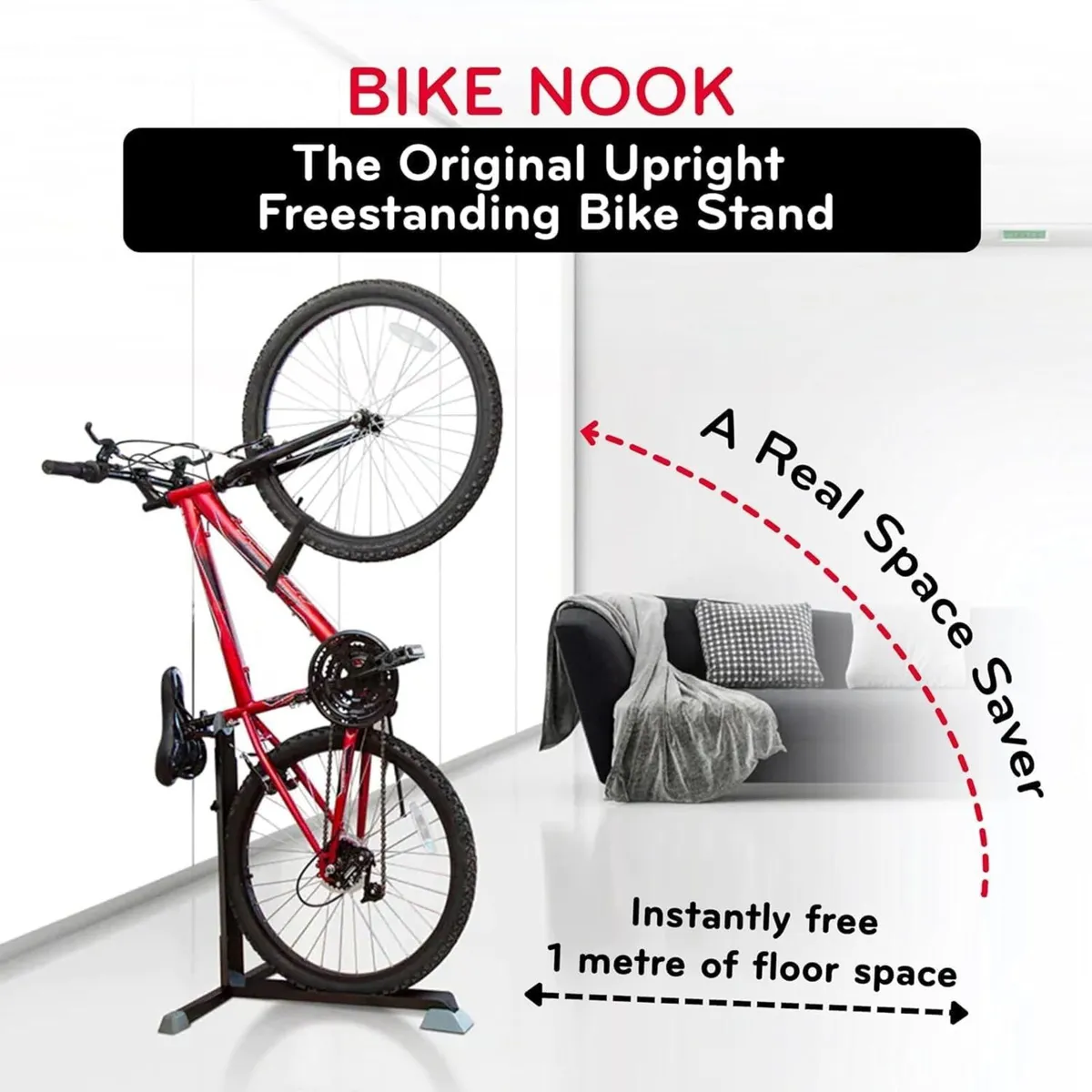 Stand Vertical Storage Rack the Original Bicycle - Image 2