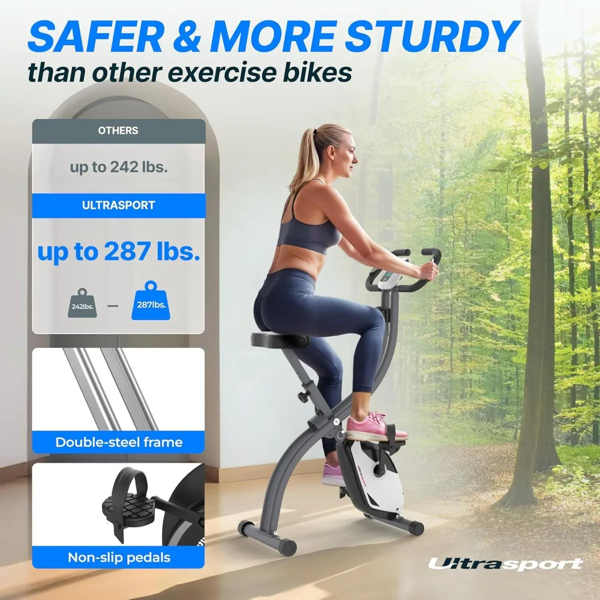 F-Bike 150b Bicycle Trainer Fitness Bike LCD - Image 3