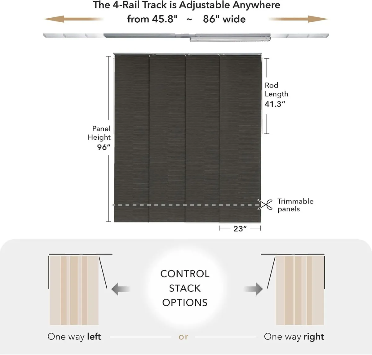 Room Dividers Screen 116CM-218CM - Image 2