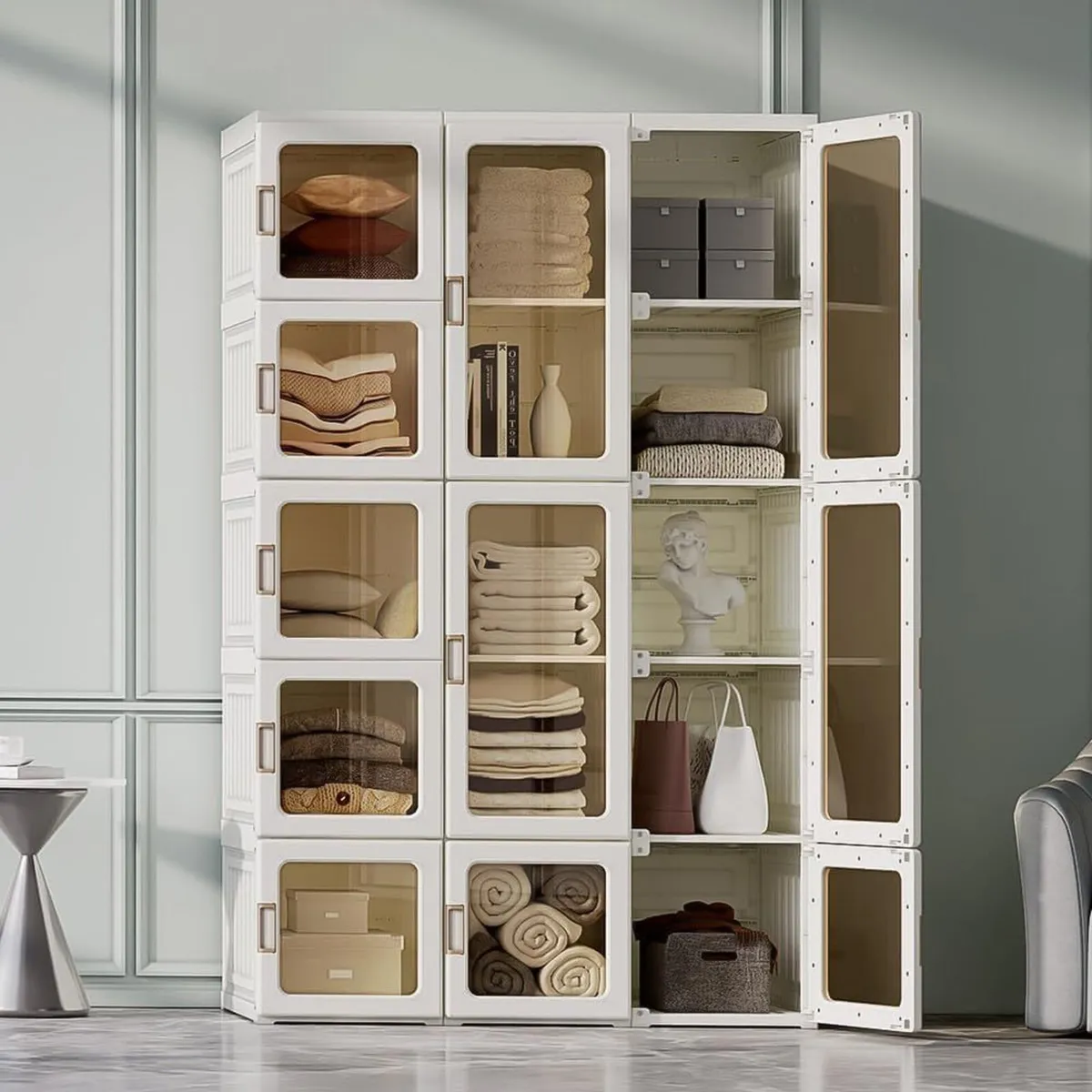 Portable Wardrobe Closet Storage Organiser - Image 2