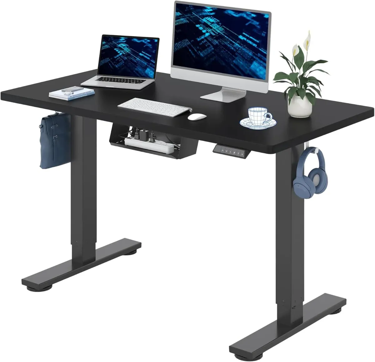 One Piece Electric Standing Desk Height - Image 1
