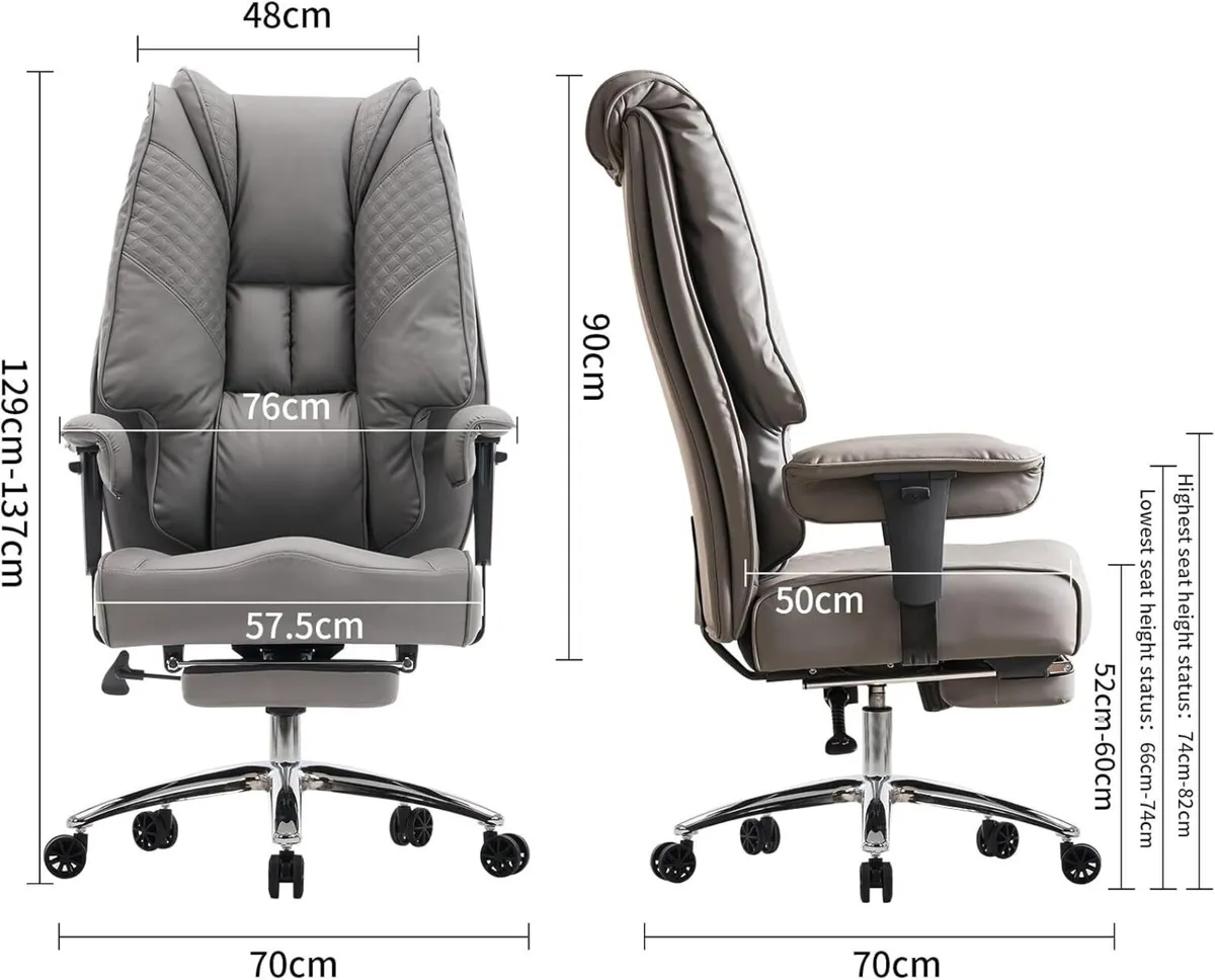 Ergonomic Executive Office Chair 14CM Spring - Image 2