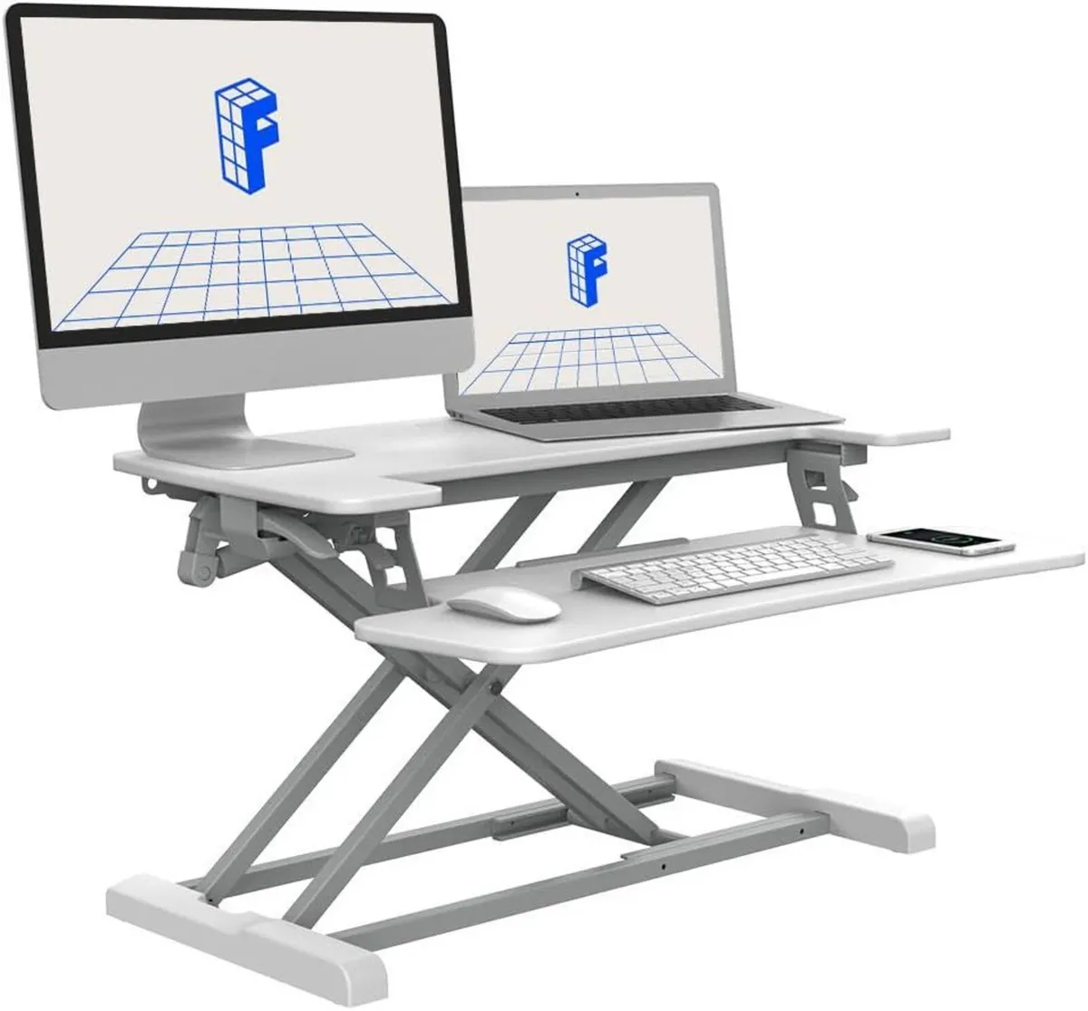 Standing Desk Converter Sit to Stand Up Riser - Image 1