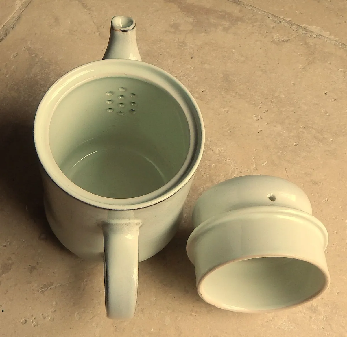 Vintage Denby Stoneware Westbury Design Teapot - Image 4